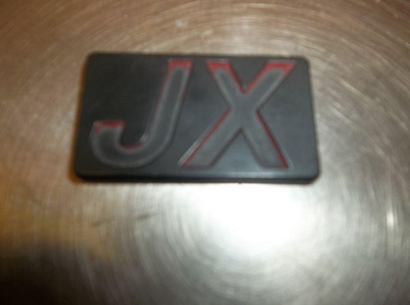 Suzuki samurai jx logo emblem badge 1986-89 driver side passenger side fender