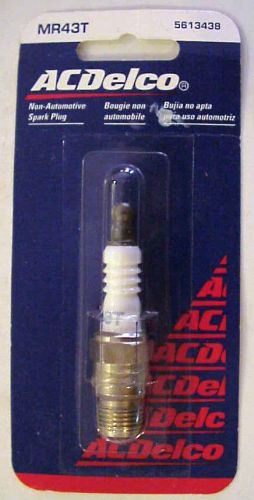 Acdelco mr43t (5613438) marine spark plugs (lot of 8) brand new in packages