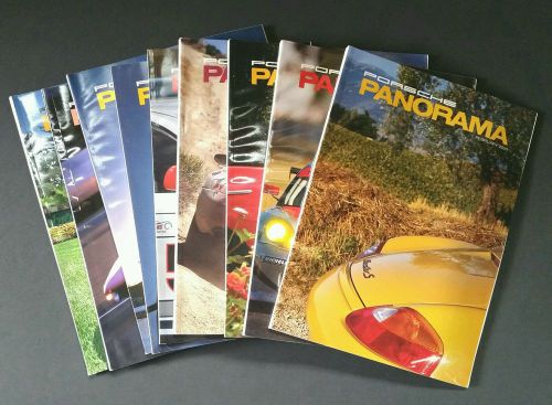 Porsche panorama lot of 9 magazines mostly 2000 porsche sports &amp; racing cars pca
