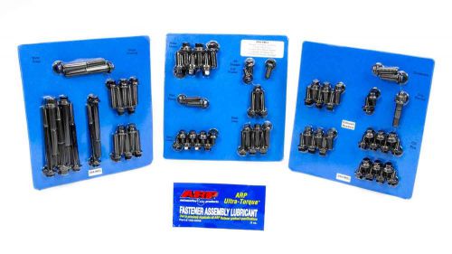 Arp engine/accessory fastener kit hex black oxide pontiac v8 p/n 594-9801