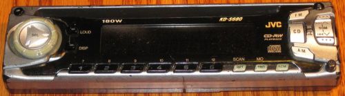 Jvc kd-s680 stereo face plate radio faceplate only