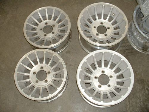 Western turbine alloy wheels 14 x 8 ford chevy