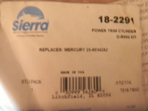 Sierra power trim cylinder 0 ring kit # 18-2291