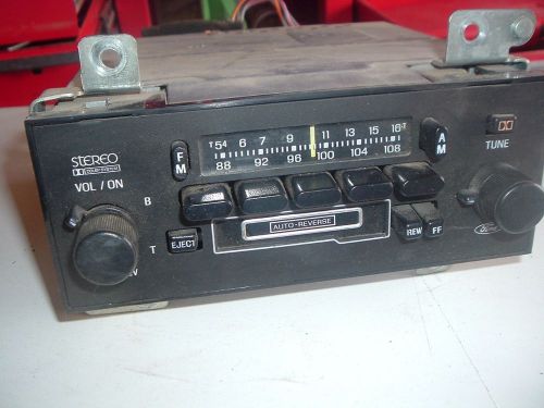 1986 ford am fm push button stereo cassette  dolby out of f350