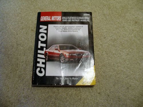 Chilton general motors 1990-1998 repair manual