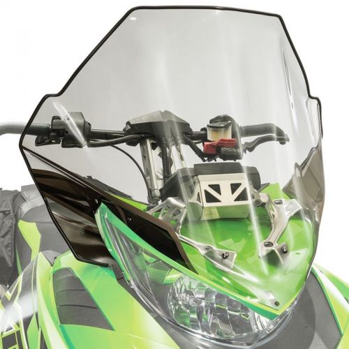 Arctic cat high windshield clear tinted with black 2012-2017 zr f xf m, 7639-371
