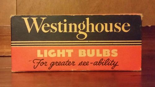 Vintage westinghouse auto 6 watt 120 volt light lamp bulbs