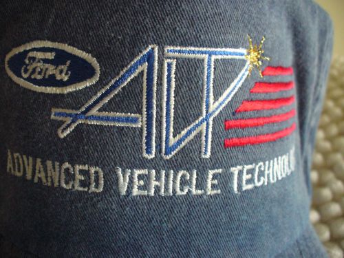 Vintage ford avt advanced vehicle technology soft denim cap one size fits all