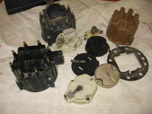 Chevy hei distributor  cap and parts.