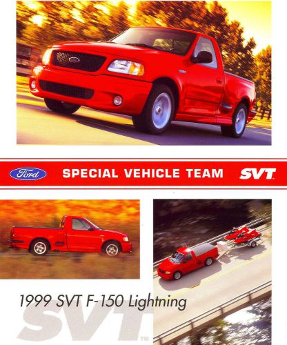 1999 ford f-150 svt lightning pickup brochure-f150 svt lightning pickup