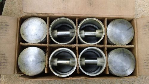 1937 1938 1939 1940 nos steel ford pistons .020 oversize bore