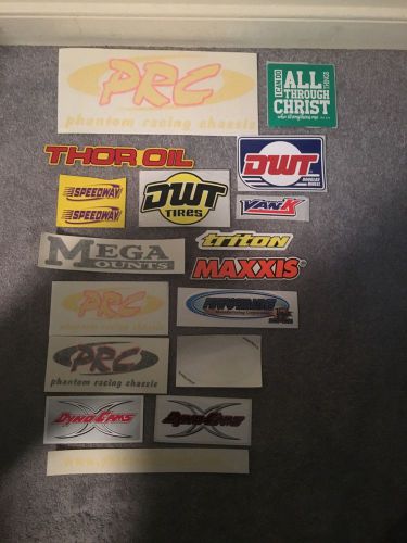 Lot of 18 kart racing sticker