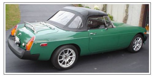 Mgb roadster convertible top 1971 to 1980