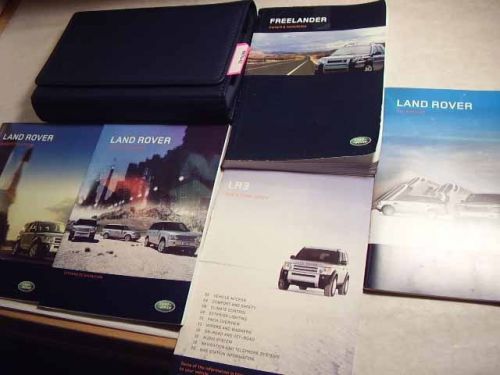 2005 land rover freelander owners manual good free shipping 8870-42