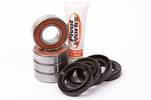 Pivot works front wheel bearing kit honda atv