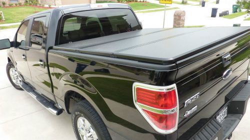 Extang solid fold tonneau cover 8&#039; long bed ford f-150 f 150 2013 2012 2011 2010