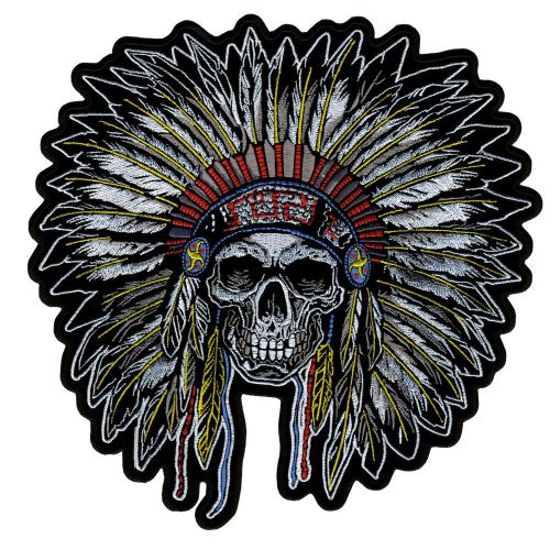 Motorcycle patches - hot leathers full headress patch 10w x 10h