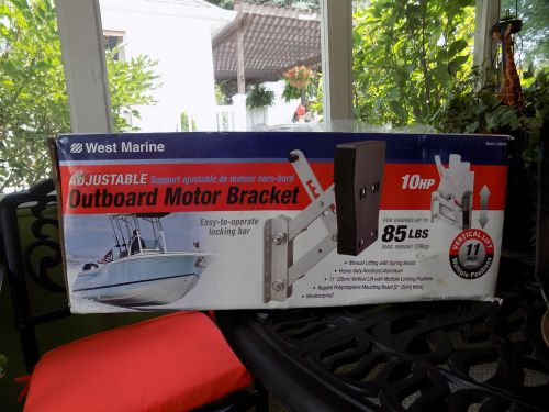 West marine outboard motor bracket  brand new