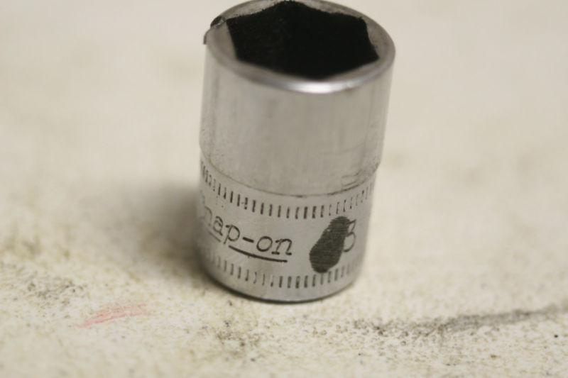 Snap on fsm131  3/8 inch drive 13mm 6 point  socket