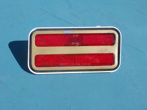 1970 - 81 pontiac firebird passenger side rear side marker light &amp; bezel oem