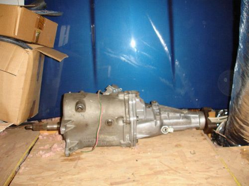 Muncie 4 speed transmission &amp; linkage