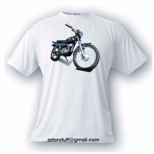 Yamaha dt-3 250 enduro vintage image t-shirt motorcycle