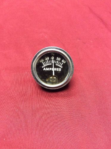 Vintage stewart warner ammeter / amperes gauge 4015-5-18