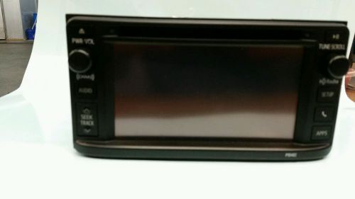 Toyota corolla 2013 factory radio with navigation bluetooth and many more apps