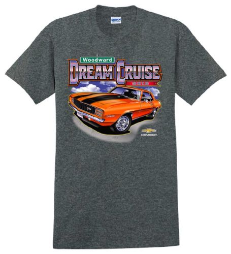 Woodward dream cruise 2016 official t-shirt dark heather 3xl