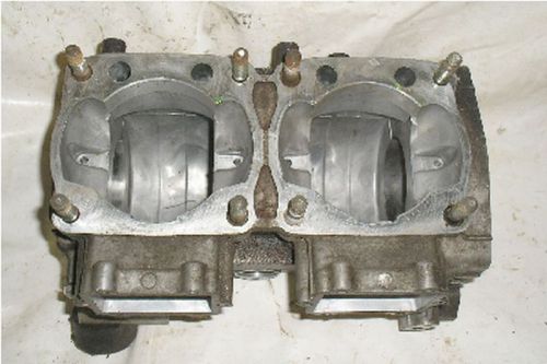 1998 arctic cat zr 600 carb engine block crank case