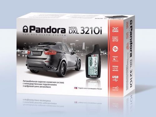 Pandora dxl3210i, 2-way car alarm, usb, сигнализация