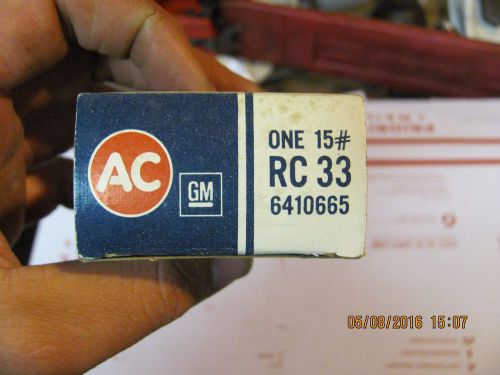 Nos ac rc33 radiator pressure cap 1973-1976 corvette camaro chevelle gto 6410665
