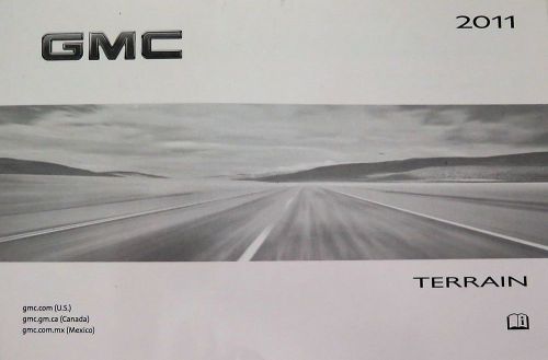 2011 gmc terrain owners manual guide book
