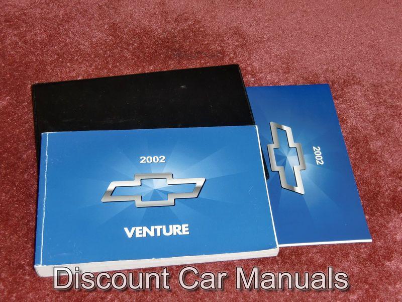 ★★ 2002 chevy venture van ls lt owners manual portfolio 02!! ★★