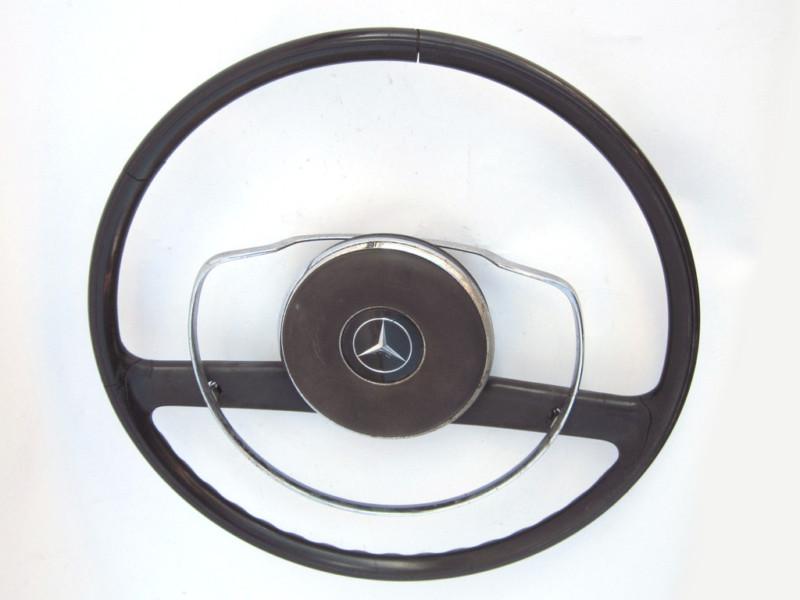 Steering wheel, black, used, 1965 mercedes-benz 190d series w110