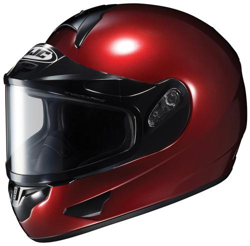 Hjc cl-16sn wine snow full-face motorcycle helmet cl16sn size large