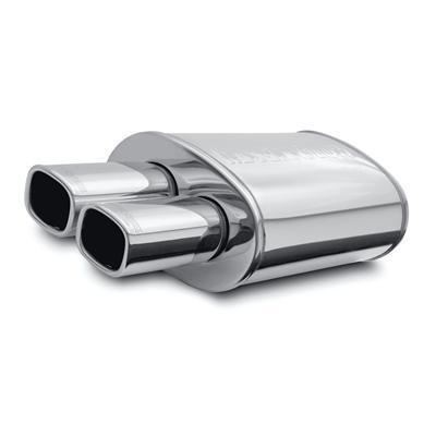 Magnaflow 14833 muffler with tip 2.25 in. inlet/dual 2.