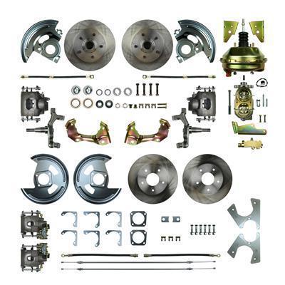 Right stuff detailing 4-wheel disc brake conversion power kit afxdc41d
