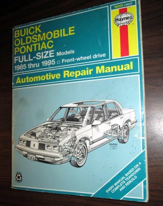 Buick oldsmobile pontial full-size 1985-95  automotive repair manual