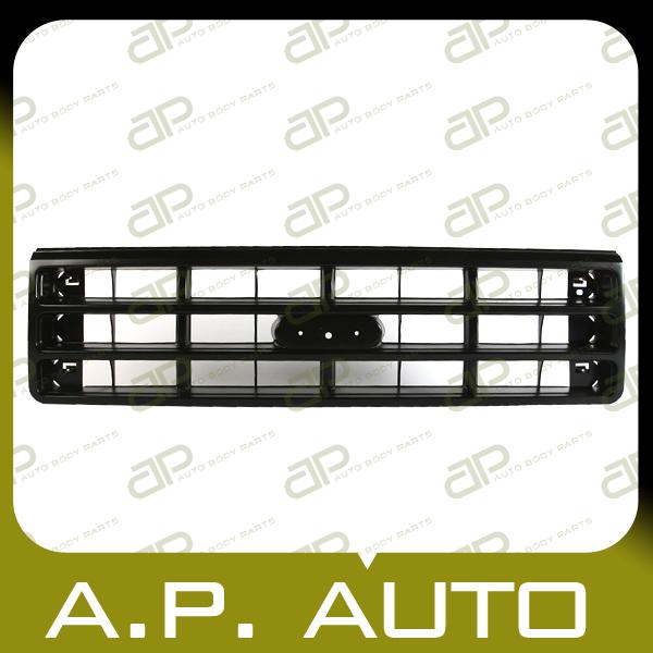 New grille grill assembly 87-88 ford f150 f250 f350 bronco cross bar style