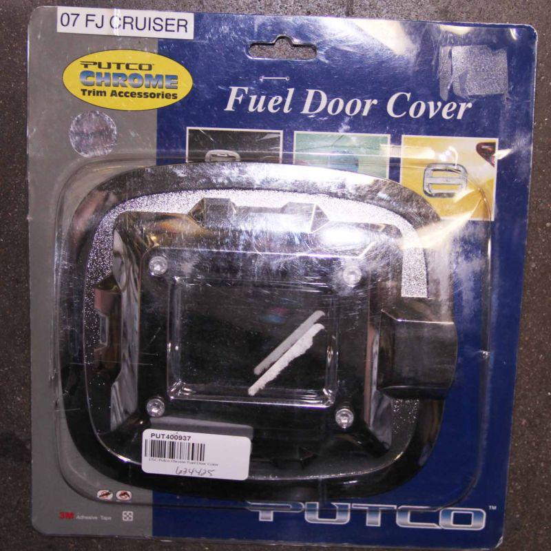 Putco chrome fuel door cover for 07 fj cruiser - new