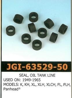 James oil tank line seal 1949-1965 sportster,panhead - close out