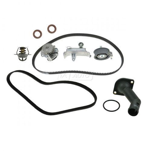 Audi vw 1.8 serpentine & timing belt kit w/ water pump thermostat & seals set