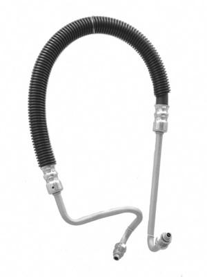 Omega 1251 steering pressure hose-pressure line assembly