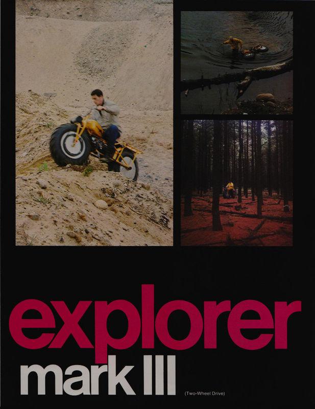 Rokon trail-breaker explorer mk-iii original brochure