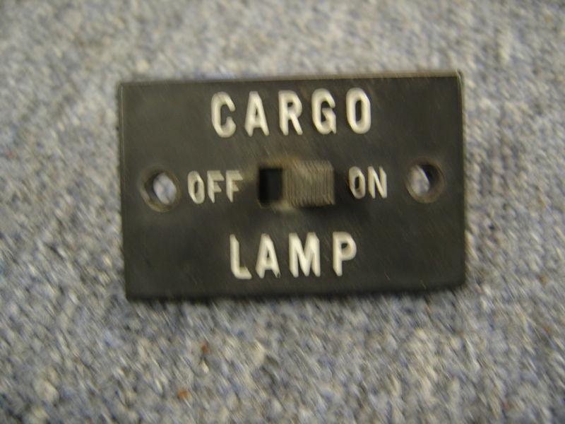 Jeep cargo lamp light switch from a grand wagoneer