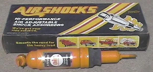 Vintage 70s hi-performance air adjustable shock absorber monroe nos mercury 