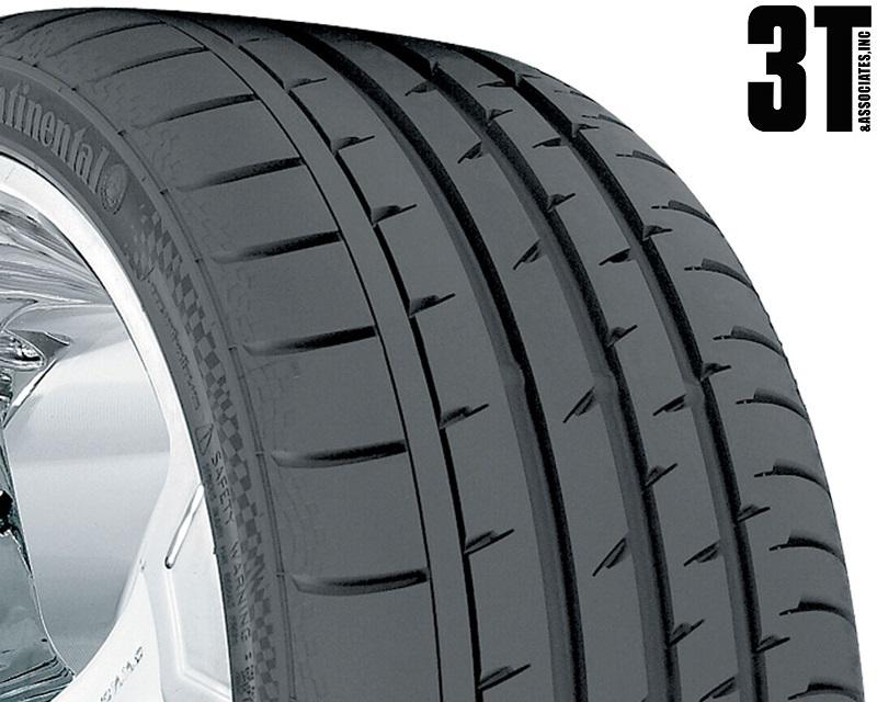 2-new 245 40 20 "continental sport contact 3"  high performance tire