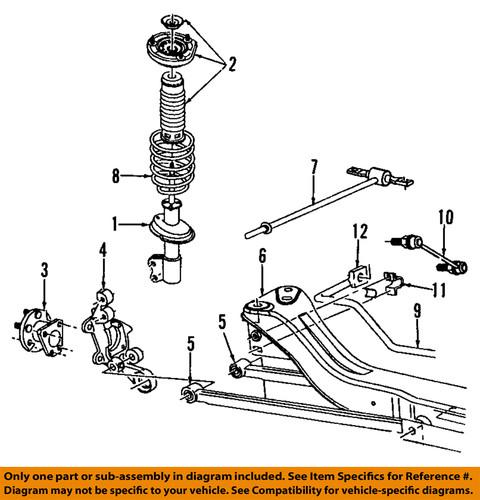Saturn oem 21011947 control arm/suspension control arm