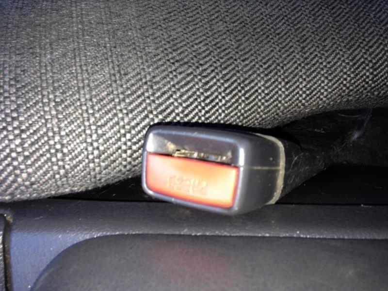 00 01 02 03 04 05 sunfire seat belt front bucket conv pass buckle